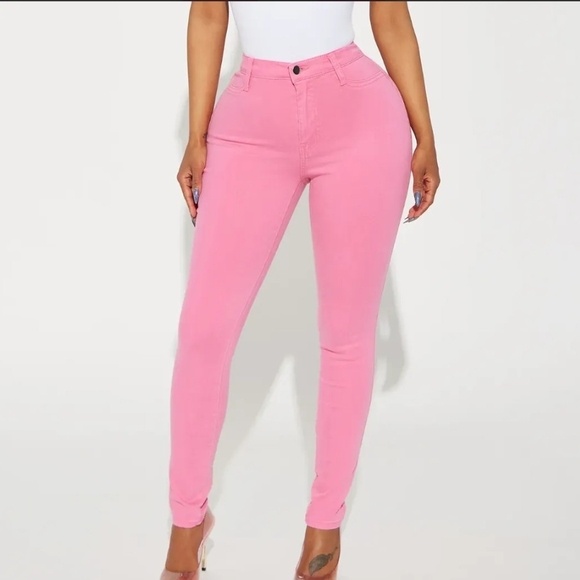 Fashion Nova Denim - New Pink Skinny Pants